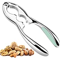 Los mejores  - TIANTOU Cascanueces- Cascanueces Acero Inoxidable- Alicate para Nuez con Mango de Silicona Antideslizante- Multifunción…